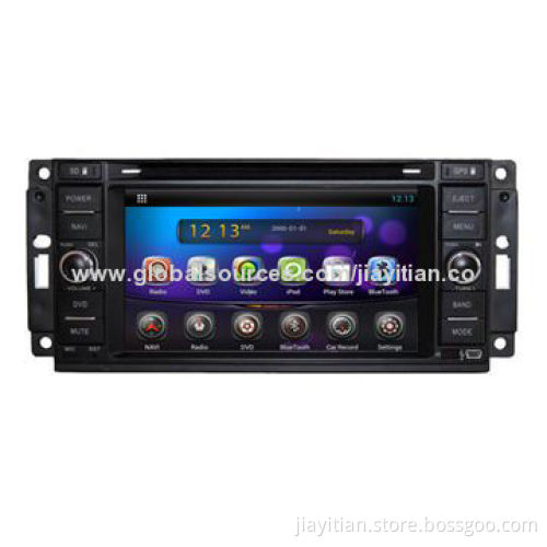 Car DVD Players GPS Navigation System for Jeep Compass with Android 4.2.2 Operating System
